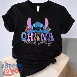 Ohana Shirt, Stitch Ohana Shirt, Lilo And Stitch Shirt, Ohana Means Family Shirt Product Photo 2