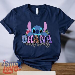 Ohana Shirt, Stitch Ohana Shirt, Lilo And Stitch Shirt, Ohana Means Family Shirt Product Photo 5