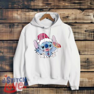 Arizona Cardinals Stitch Lovely Christmas Shirt - White Hoodie