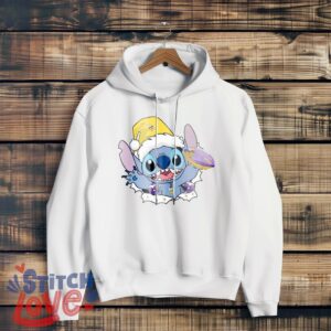 Minnesota Vikings Stitch Lovely Christmas Shirt - White Hoodie