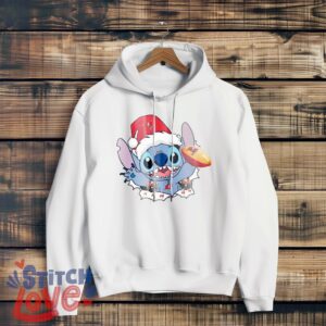 Tampa Bay Buccaneers Stitch Lovely Christmas Shirt - White Hoodie