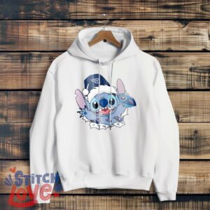 Tennessee Titans Stitch Lovely Christmas Shirt - White Hoodie